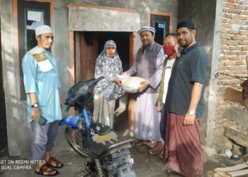 FUI Dompu Beri Bantuan Kepada Keluarga JT yang Dikarantina