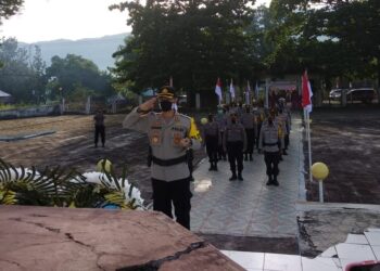 Kapolres Dompu pimpin ziarah makam Pahlawan