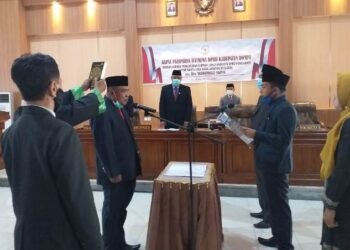 Pelantikan PAW Anggota DPRD Dompu NTB dari PBB