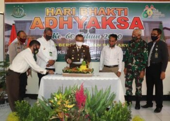 Kado HBA ke-60 : Tinta Emas kinerja Kejari Dompu NTB
