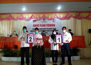 Cabut nomor Pilkada : Eri Ichtiar nomor 1 dan AKJ Syah urut 2