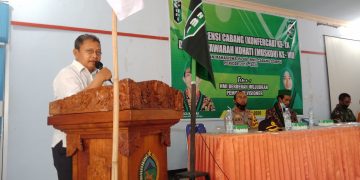 Asisten Setda Dompu buka Konfercab dan musyawarah Kohati