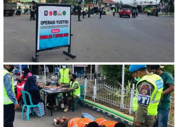 Operasi Yustisi Polres Dompu : Cara mendisiplinkan warga dalam menanggulangi covid-19