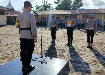 Satu Polisi di Dompu dipecat, Kapolres sampaikan pesan mengharukan