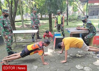 Tekan penularan covid-19, Koramil 1614 – 01/Dompu edukasi prokes dan vaksinasi kepada masyarakat