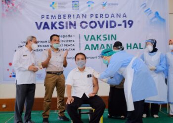 Vaksin perdana 3600 dosis
