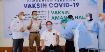 Vaksin perdana 3600 dosis
