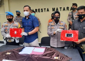 Warga Dasan Agung bandar spesialis ganja diciduk, awalnya pemakai