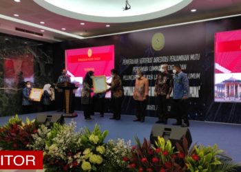 Penyerahan sertifikat a excelent