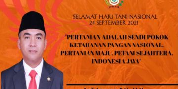 Ketua DPP PKP NTB & BAPEMPERDA DPRD KSB : Selamat Hari Tani Nasional Tahun 2021