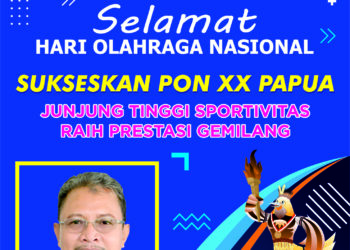 Asisten Administrasi Umum Setda Dompu : Selamat Hari Olahraga Nasional Tahun 2021