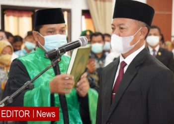 Video : Pelantikan Gatot Gunawan Sebagai Sekda Kabupaten Dompu NTB