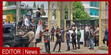 KMD Kembali Demo Bupati Dompu, Kali ini Sorot Masalah Mutasi