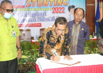 Komitmen percepatan pencegahan dan penurunan stunting di Dompu
