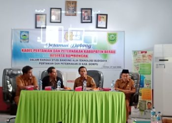 Kabupaten Berau studi banding soal pertanian dan peternakan di Dompu