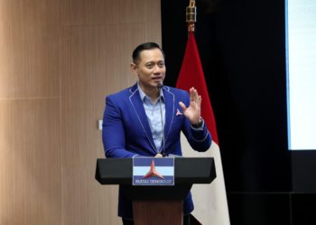 Melantik organisasi sayap, PDRI, AHY : “Keberanian Itu Modal Utama Dalam Perjuangan”