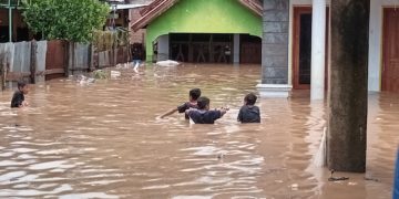 Dilanda banjir besar, rumah warga Dompu tergenang