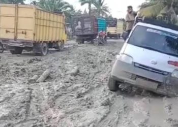 Orang Sumut Bisa Juara Umum Kompetisi Menggunakan Jalan Rusak Berat