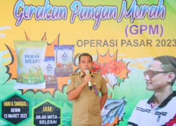 Bazar sembako murah, Wabup : penuhi kebutuhan pokok masyarakat