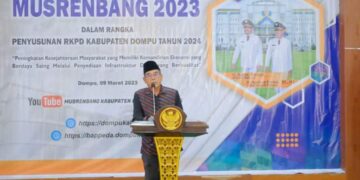 Wakil Bupati Dompu buka Musrenbang Kabupaten