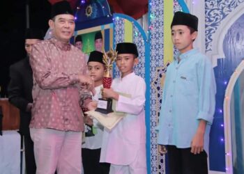 STQ ke- XXVII E 27 tingkat Kecamatan Hu’u, selesai, Wabup : mari kita ajarkan Alqur’an pada anak sejak dini