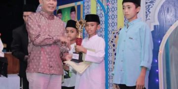 STQ ke- XXVII E 27 tingkat Kecamatan Hu’u, selesai, Wabup : mari kita ajarkan Alqur’an pada anak sejak dini