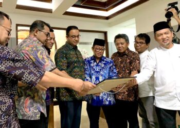 Dukungan kepada Anies Baswedan semakin kokoh : Nasdem, Demokrat, dan PKS tandatangani Piagam Kerjasama