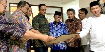 Dukungan kepada Anies Baswedan semakin kokoh : Nasdem, Demokrat, dan PKS tandatangani Piagam Kerjasama