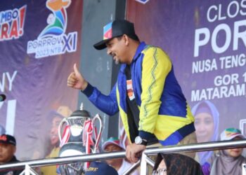 Juara ke- 2 Porprov NTB ke- XI, Bupati : Atlet Dompu hebat