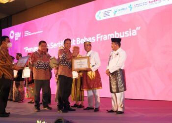 Penghargaan lagi, Dompu bebas frambusia