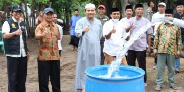 Safari ramadhan di Pekat, Bupati cek pembangunan sejumlah sarana prasarana pertanian