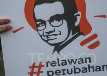 Anies Baswedan tak khawatir rekam jejaknya di Jakarta dihapus Heru Budi Hartono