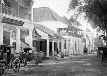 Pemandangan jalan di Soerabaya 1880 – 1920