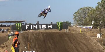 Adamo tetap unggul di sesi time practice MX2 Samota 2023