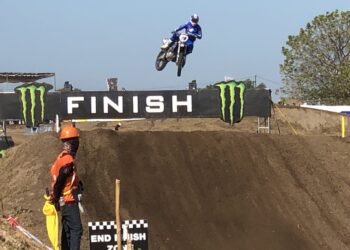 Hilman tertinggal jauh, Febvre rajai sesi time practice MXGP Samota 2023