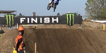 Hilman tertinggal jauh, Febvre rajai sesi time practice MXGP Samota 2023