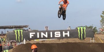 Pembalap Indonesia belum mendominasi di kualifikasi MXGP Samota 2023