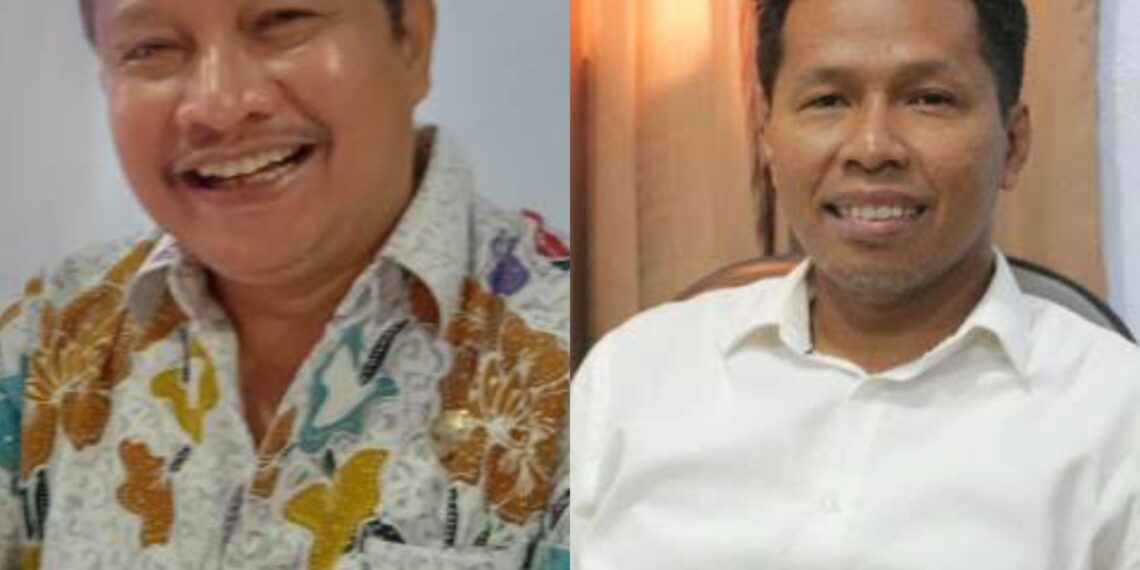 📷 Gaziamansyuri (kiri) dan Syahroni. (Humas).