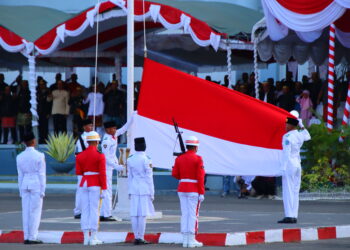 Pemkab Dompu, ‘Upacara Penurunan Bendera Peringatan HUT Kemerdekaan RI ke-78’