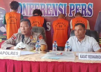 Selama Agustus, Polres Dompu tetapkan 4 TSK kasus narkotika