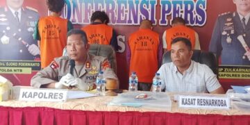 Selama Agustus, Polres Dompu tetapkan 4 TSK kasus narkotika