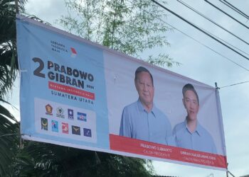 Spanduk Prabowo-Gibran Luar Biasa Mewah dan Masif, Kok Bisa?