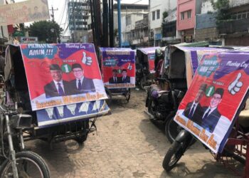 Paguyuban Becak Amin Sumut Bertekad Menangkan Anies-Imin