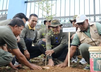 Menanam untuk menjaga kelestarian lingkungan