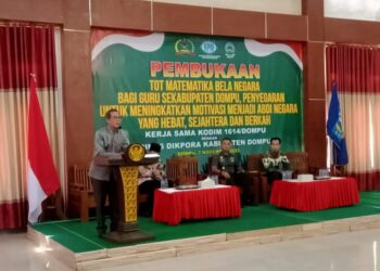 Diklat nasional TOT Matematika bela negara tahun 2023