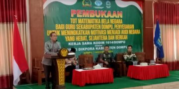 Diklat nasional TOT Matematika bela negara tahun 2023