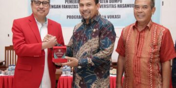 Kolaborasi kerjasama pendirian pendidikan volasi, Bupati Dompu apresiasi Rektor Unhas