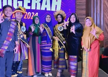 Nadin Chantika Perwakilan SMAN 1 Dompu Finalis pada Urutan 3 di Ajudak NTB
