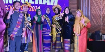 Nadin Chantika Perwakilan SMAN 1 Dompu Finalis pada Urutan 3 di Ajudak NTB