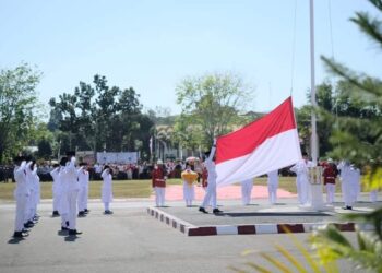 Khidmat bernuansa kebhinekaan, upacara HUT RI Ke-79 di Dompu